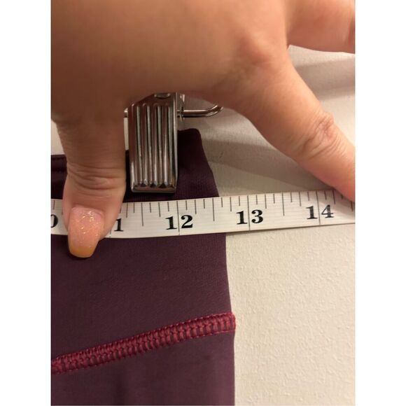 Patagonia Women's Speedwork Tights Plum Size  Extra Small XS Reflective Mesh - Picture 7 of 8